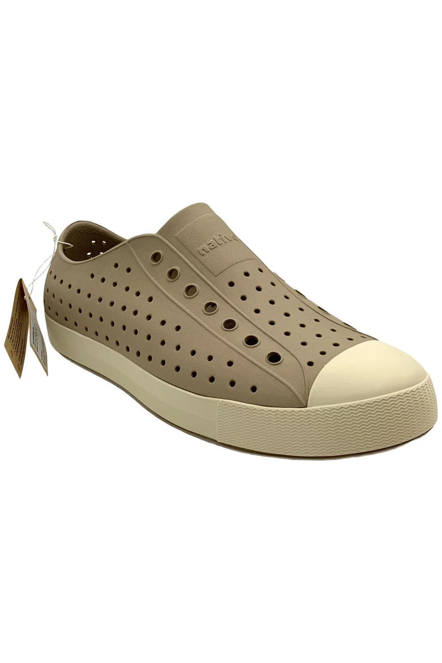 Native Shoes Men's Jefferson Sugarlite Sneakers Flax Tan/White Bone - Medium